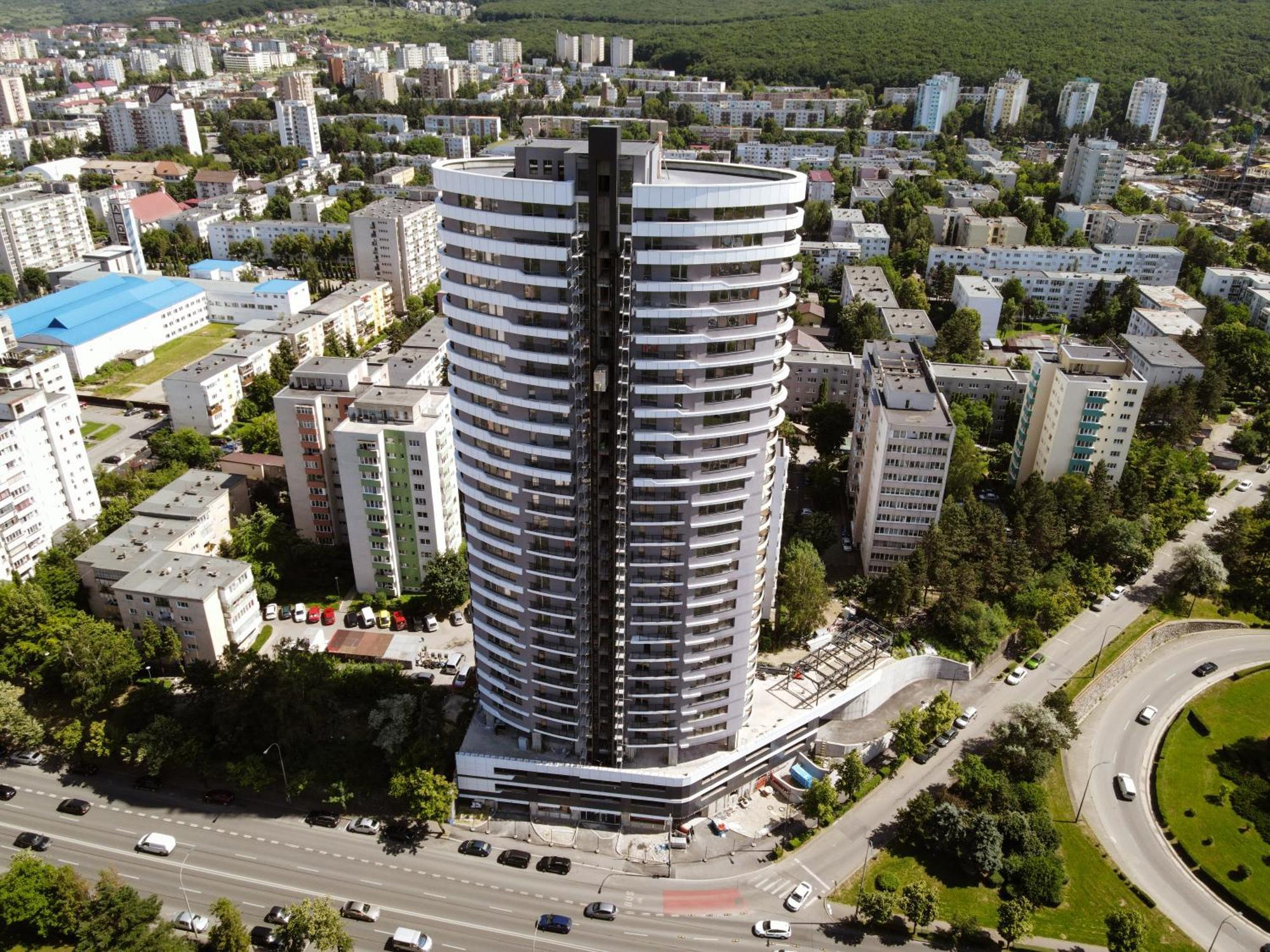 Boudoir 139 Apartments City Tower -18Th Floor คลูจ-นาโปกา ภายนอก รูปภาพ